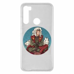 Чохол для Xiaomi Redmi Note 8 Jiraiya circle art