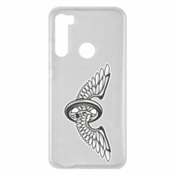 Чехол для Xiaomi Redmi Note 8 Колесо и крылья - PrintSalon