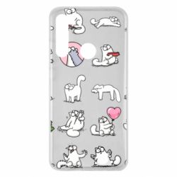 Чохол для Xiaomi Redmi Note 8 Кот Саймона емоції - PrintSalon