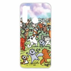 Чохол для Xiaomi Redmi Note 8 Коти танцюють - PrintSalon