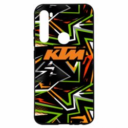 Чохол для Xiaomi Redmi Note 8 KTM orange logo - PrintSalon