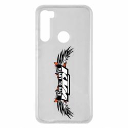 Чехол для Xiaomi Redmi Note 8 Ktm Ready to Race Wings - PrintSalon