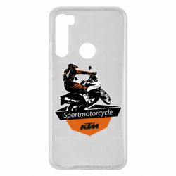Чехол для Xiaomi Redmi Note 8 KTM Sportmotorcycle Art - PrintSalon