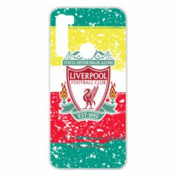 Чохол для Xiaomi Redmi Note 8 Liverpool and logo colors-PrintSalon Чохол для Xiaomi Redmi Note 8 Liverpool and logo colors