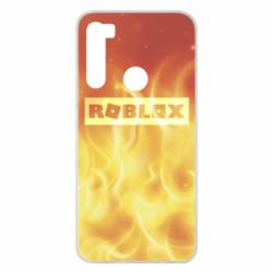 Чохол для Xiaomi Redmi Note 8 Logo and fire - PrintSalon