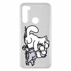 Чохол для Xiaomi Redmi Note 8 Любов котів - PrintSalon