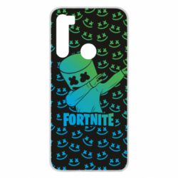 Чехол для Xiaomi Redmi Note 8 Marshmello Fortnite Dab Neon - PrintSalon