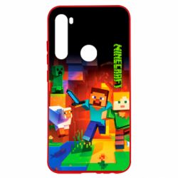 Чехол для Xiaomi Redmi Note 8 Майнкрафт - PrintSalon