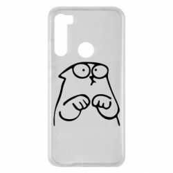 Чехол для Xiaomi Redmi Note 8 Милый Кот Саймона - PrintSalon