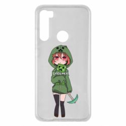 Чехол для Xiaomi Redmi Note 8 Minecraft anime - PrintSalon