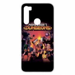 Чехол для Xiaomi Redmi Note 8 Minecraft Dungeons new - PrintSalon