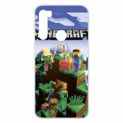 Чохол для Xiaomi Redmi Note 8 Minecraft Starter - PrintSalon