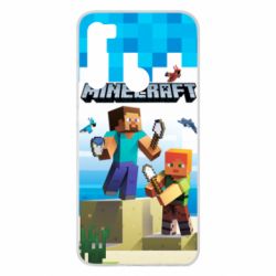 Чехол для Xiaomi Redmi Note 8 Minecraft summer - PrintSalon