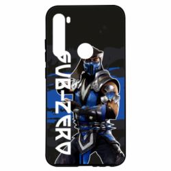 Чехол для Xiaomi Redmi Note 8 Mortal Kombat  Sub-Zero - PrintSalon