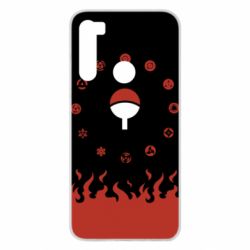 Чехол для Xiaomi Redmi Note 8 Naruto Sasuke Uchiha Sharingan - PrintSalon