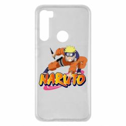 Чехол для Xiaomi Redmi Note 8 Naruto with logo-PrintSalon Чехол для Xiaomi Redmi Note 8 Naruto with logo