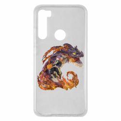 Чехол для Xiaomi Redmi Note 8 Natsu with a dragon - PrintSalon