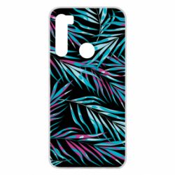 Чохол для Xiaomi Redmi Note 8 Neon Palm Leaves - PrintSalon