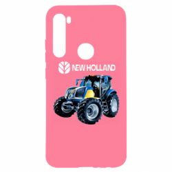 Чохол для Xiaomi Redmi Note 8 New Holland tractor - PrintSalon