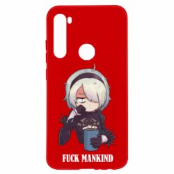 Чохол для Xiaomi Redmi Note 8 Nier. Fuck Mankind - PrintSalon