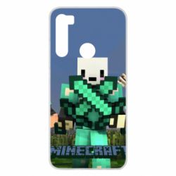 Чехол для Xiaomi Redmi Note 8 Novaskin Minecraft - PrintSalon