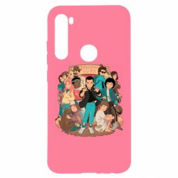 Чехол для Xiaomi Redmi Note 8 Очень странные дела арт - PrintSalon