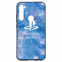 Чохол для Xiaomi Redmi Note 8 Playstation on tai dai background - PrintSalon