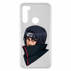 Чохол для Xiaomi Redmi Note 8 Portrait of Itachi - PrintSalon