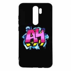 Чехол для Xiaomi Redmi Note 8 Pro А4 Граффити - PrintSalon