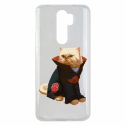 Чехол для Xiaomi Redmi Note 8 Pro Akatsuki angry cat - PrintSalon