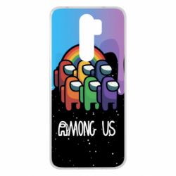 Чехол для Xiaomi Redmi Note 8 Pro Among Us art paints - PrintSalon