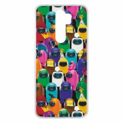 Чохол для Xiaomi Redmi Note 8 Pro Among Us Astronauts 3D - PrintSalon