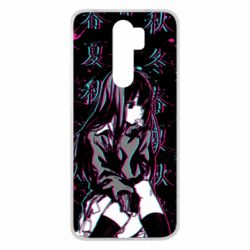 Чохол для Xiaomi Redmi Note 8 Pro Anime Girl Glitch - PrintSalon