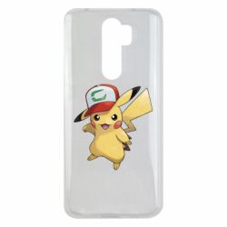 Чехол для Xiaomi Redmi Note 8 Pro Ash's hat Pikachu - PrintSalon
