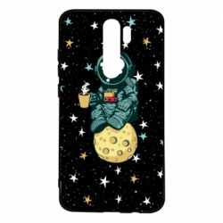 Чохол для Xiaomi Redmi Note 8 Pro Astronaut and coffee - PrintSalon