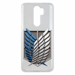 Чохол для Xiaomi Redmi Note 8 Pro Attack Titan Survey Corps Logo 3D