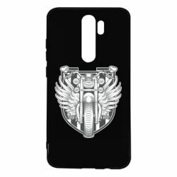 Чехол для Xiaomi Redmi Note 8 Pro Bike Shield Art - PrintSalon