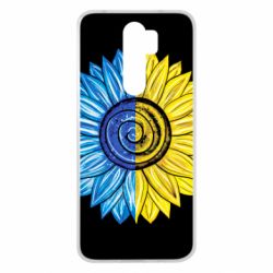 Чехол для Xiaomi Redmi Note 8 Pro Большой подсолнух Украина - PrintSalon
