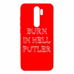 Чехол для Xiaomi Redmi Note 8 Pro Born in Hell Putin - PrintSalon