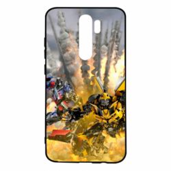 Чохол для Xiaomi Redmi Note 8 Pro Bumblebee and Optimus Prime - PrintSalon