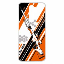 Чохол для Xiaomi Redmi Note 8 Pro CS: GO AWP Asiimov Skin - PrintSalon