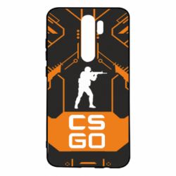 Чохол для Xiaomi Redmi Note 8 Pro CS GO Chip Texture - PrintSalon