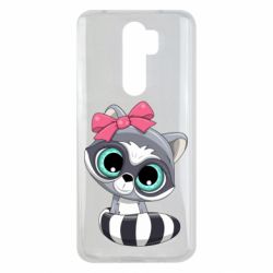 Чехол для Xiaomi Redmi Note 8 Pro Cute raccoon - PrintSalon