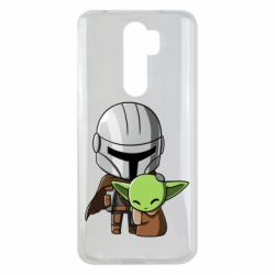 Чехол для Xiaomi Redmi Note 8 Pro Din Djarin And The Child - PrintSalon