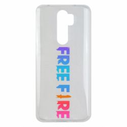 Чехол для Xiaomi Redmi Note 8 Pro Free fire gradient logo - PrintSalon