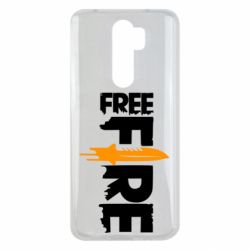 Чохол для Xiaomi Redmi Note 8 Pro Free Fire vertical logo - PrintSalon