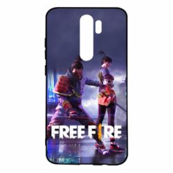Чехол для Xiaomi Redmi Note 8 Pro Garena Free Fire Samurai Team - PrintSalon