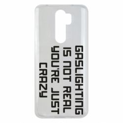 Чехол для Xiaomi Redmi Note 8 Pro Gaslighting is not real - PrintSalon
