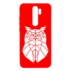 Чохол для Xiaomi Redmi Note 8 Pro Geometric Owl - PrintSalon