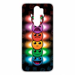 Чохол для Xiaomi Redmi Note 8 Pro Geometry Dash Levels - PrintSalon